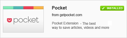 Pocket for Epicbrowser