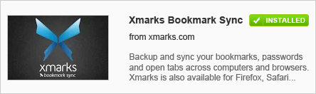 Xbookmarks for Epicbrowser